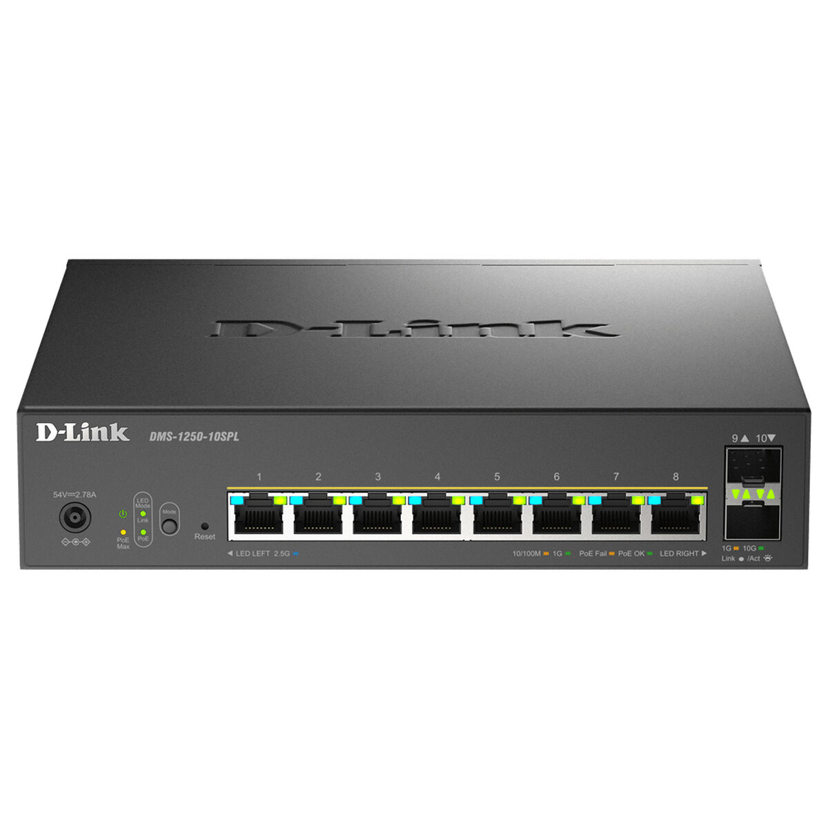Kytkin D-Link DMS-1250-10SPL/E
